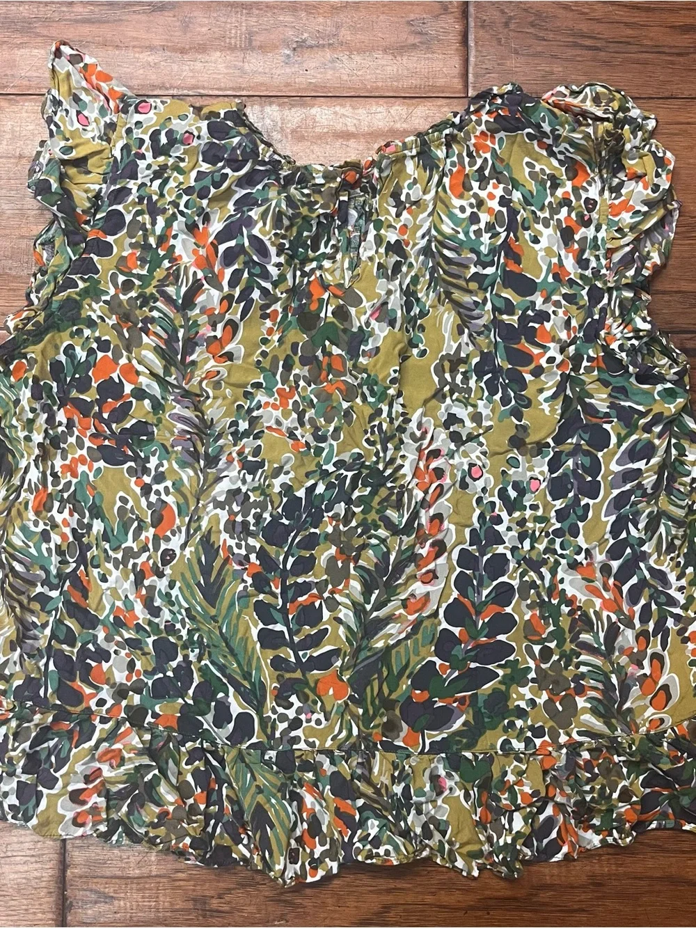 Isabel marant Étoile layona floral flutter eclectic blouse